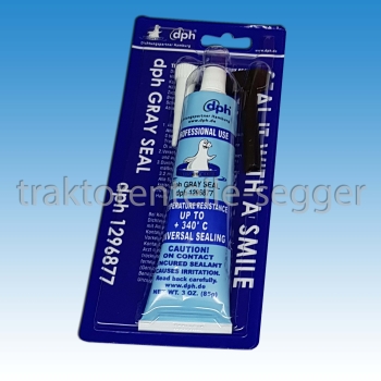 Universal-Dichtung (70,59€/1000g) Dichtmasse Silikon 85g Tube mit Tülle bis 340°C